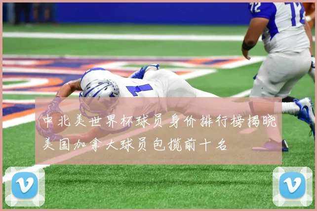 中北美世界杯球员身价排行榜揭晓美国加拿大球员包揽前十名